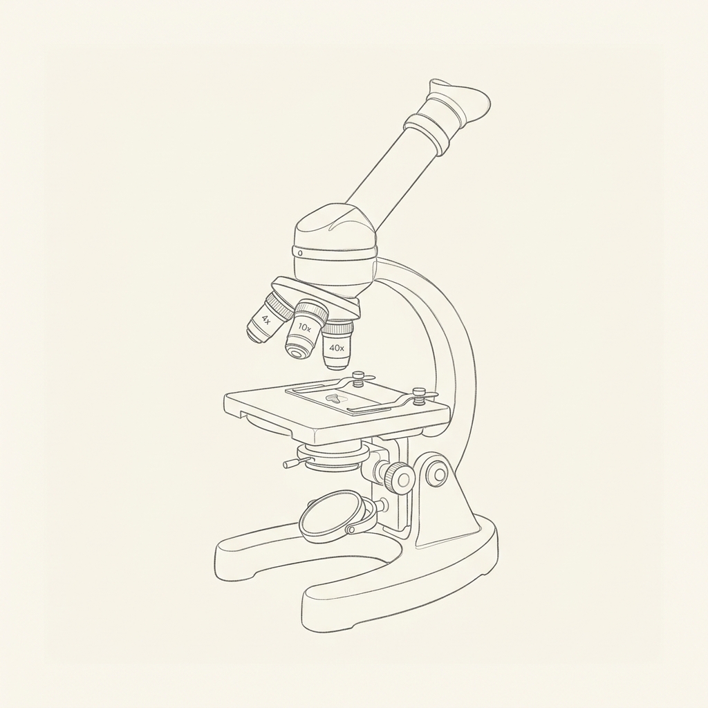 Microscope Sketch